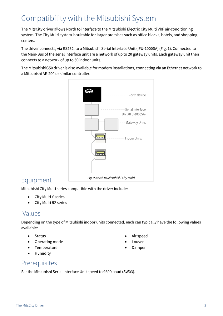Preview thumbnail of page 3 of the MitsCity Driver Manual PDF document.